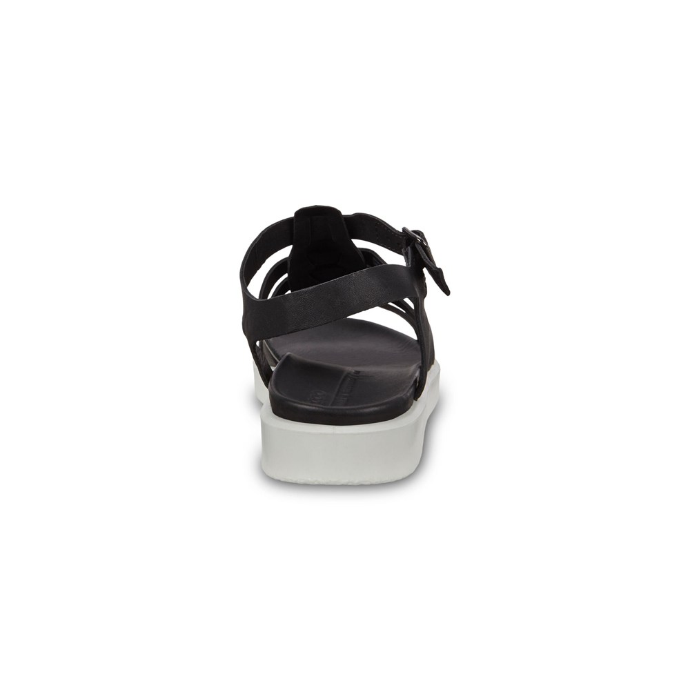 Sandalias Mujer - ECCO Flowt Lx Flat - Negros - PEY179804